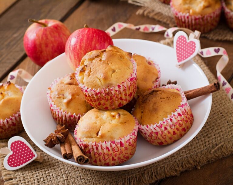 Apfel-Zimt-Muffins
